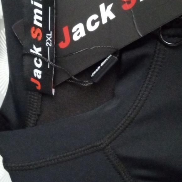 JACK SMITH BLACK LONG SLEEVE RUCHED ONE PIECE SWIMSUIT SIZE 2XL NWT - Picture 4 of 7